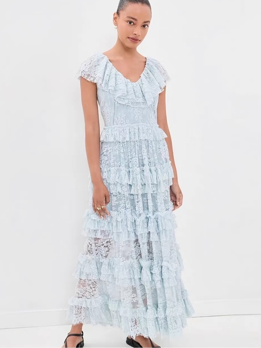 Sea Sharleen Lace V Neck Dress, 2 4 6